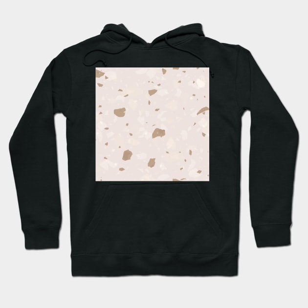 Neutral Terrazzo / Modern Minimalism Hoodie by matise